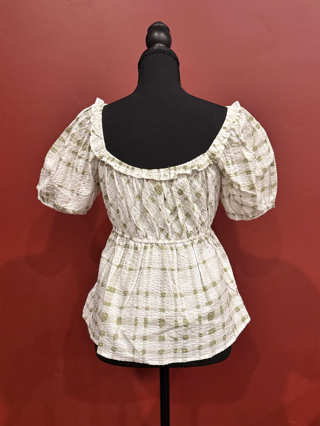Green Gingham