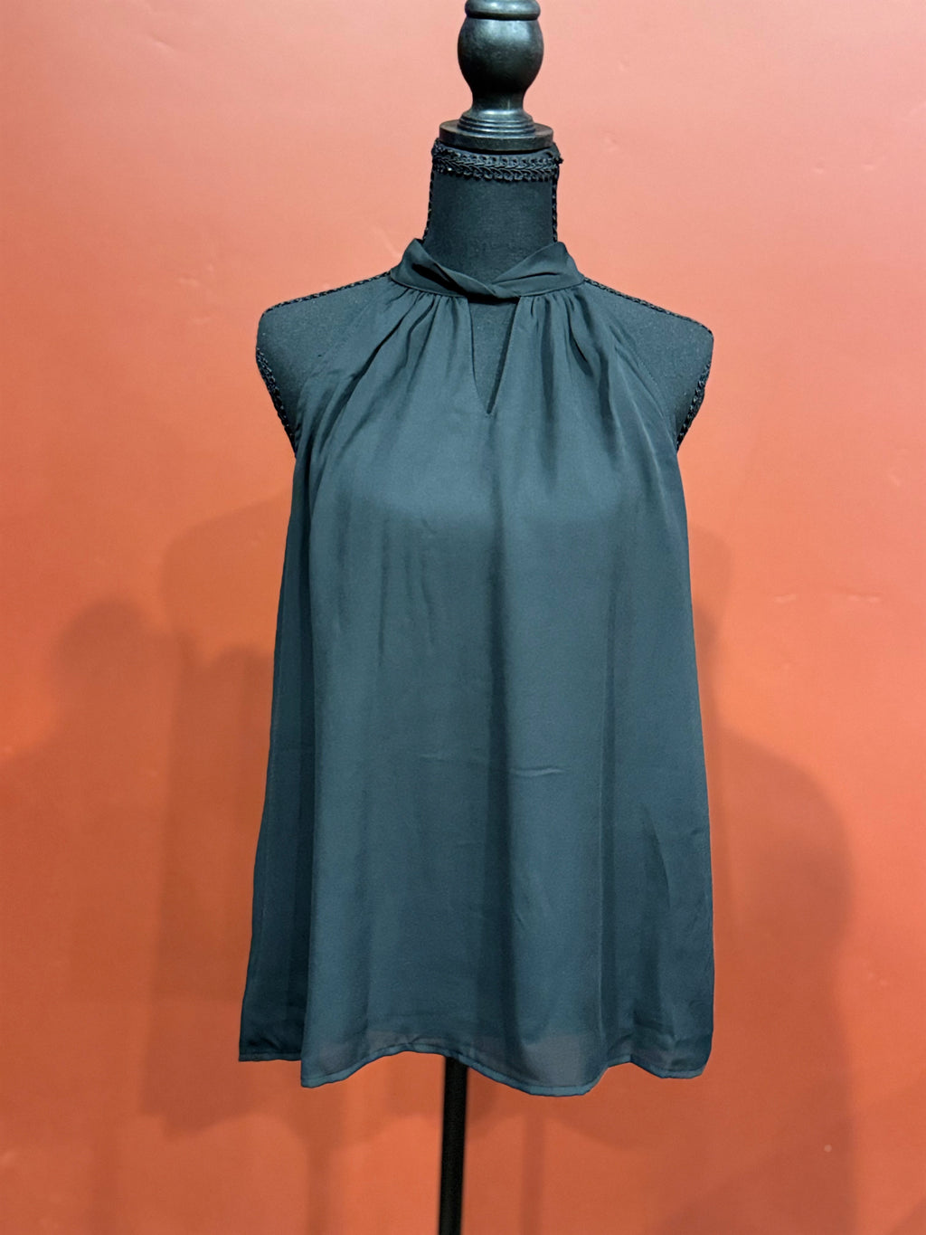 Black Halter Tank