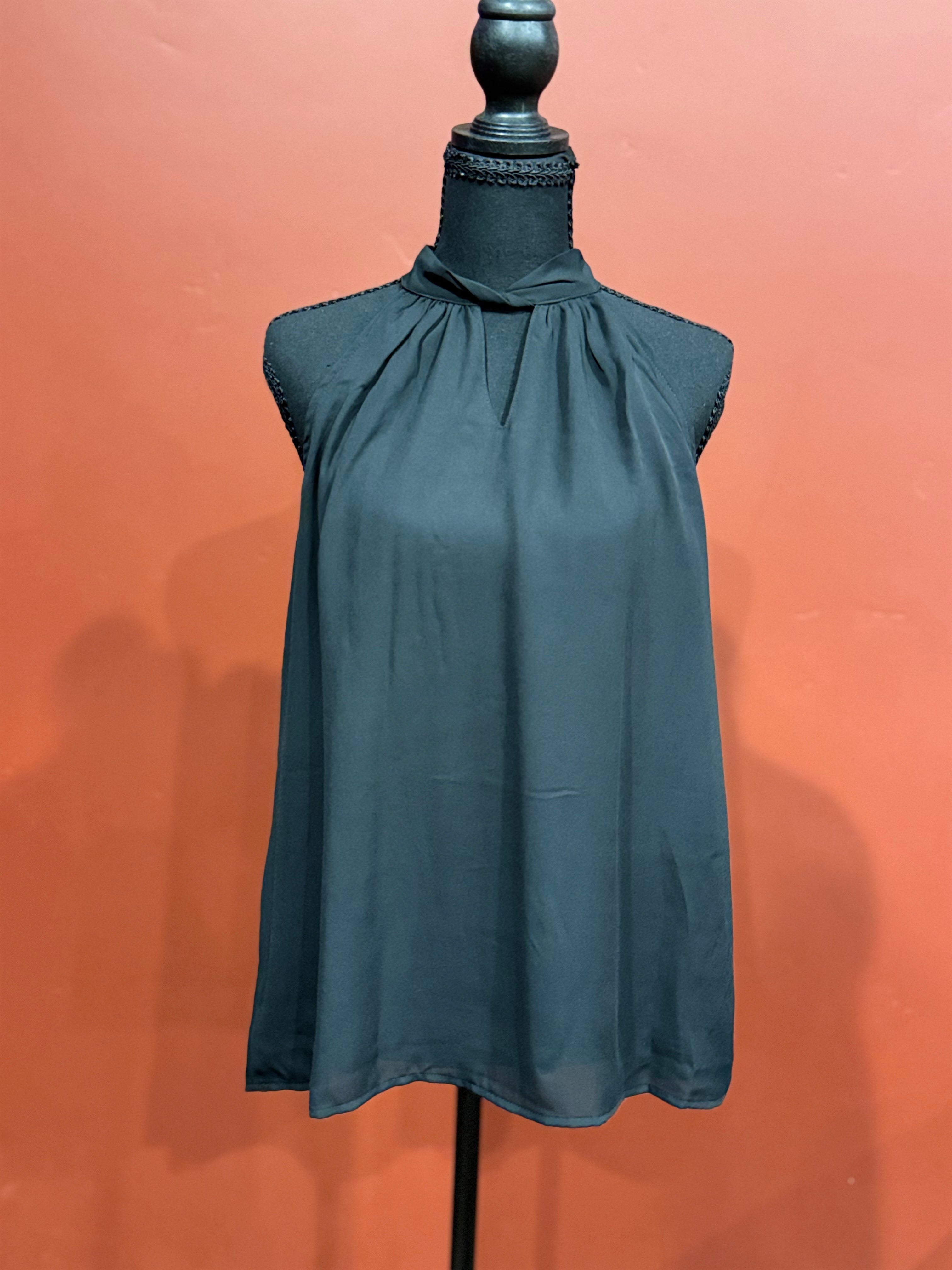 Black Halter Tank